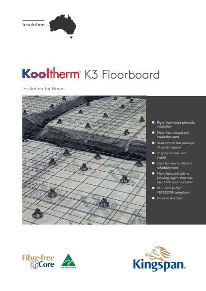 Kooltherm K3 Floorboard