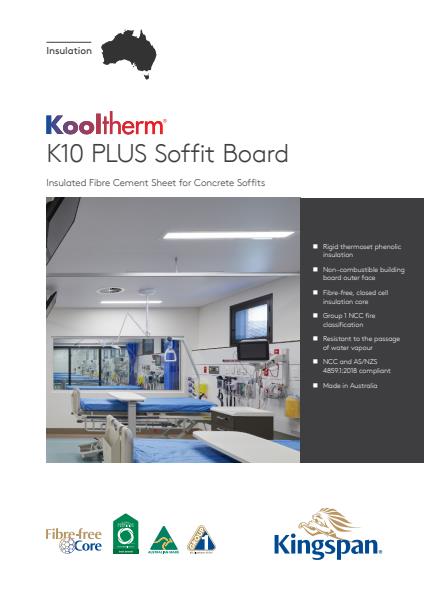 Kooltherm K10 Plus Soffit Board