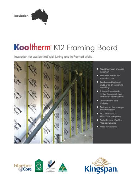 Kooltherm K12 Framing Board